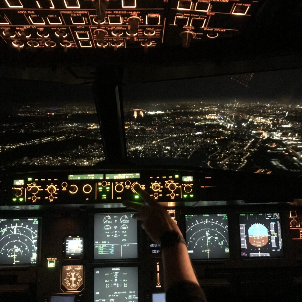 Letzter Anflug auf Berlin-Tegel