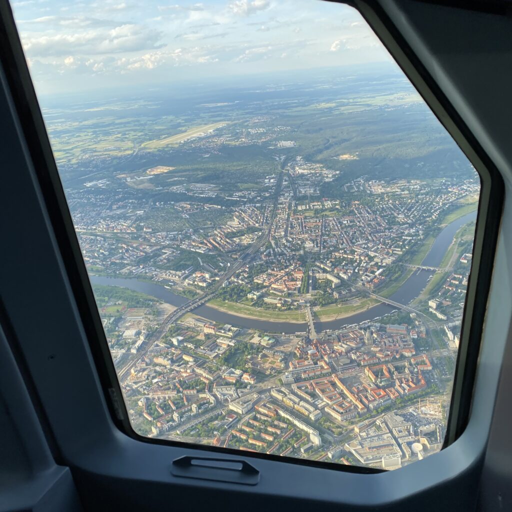 Aussicht auf Dresden